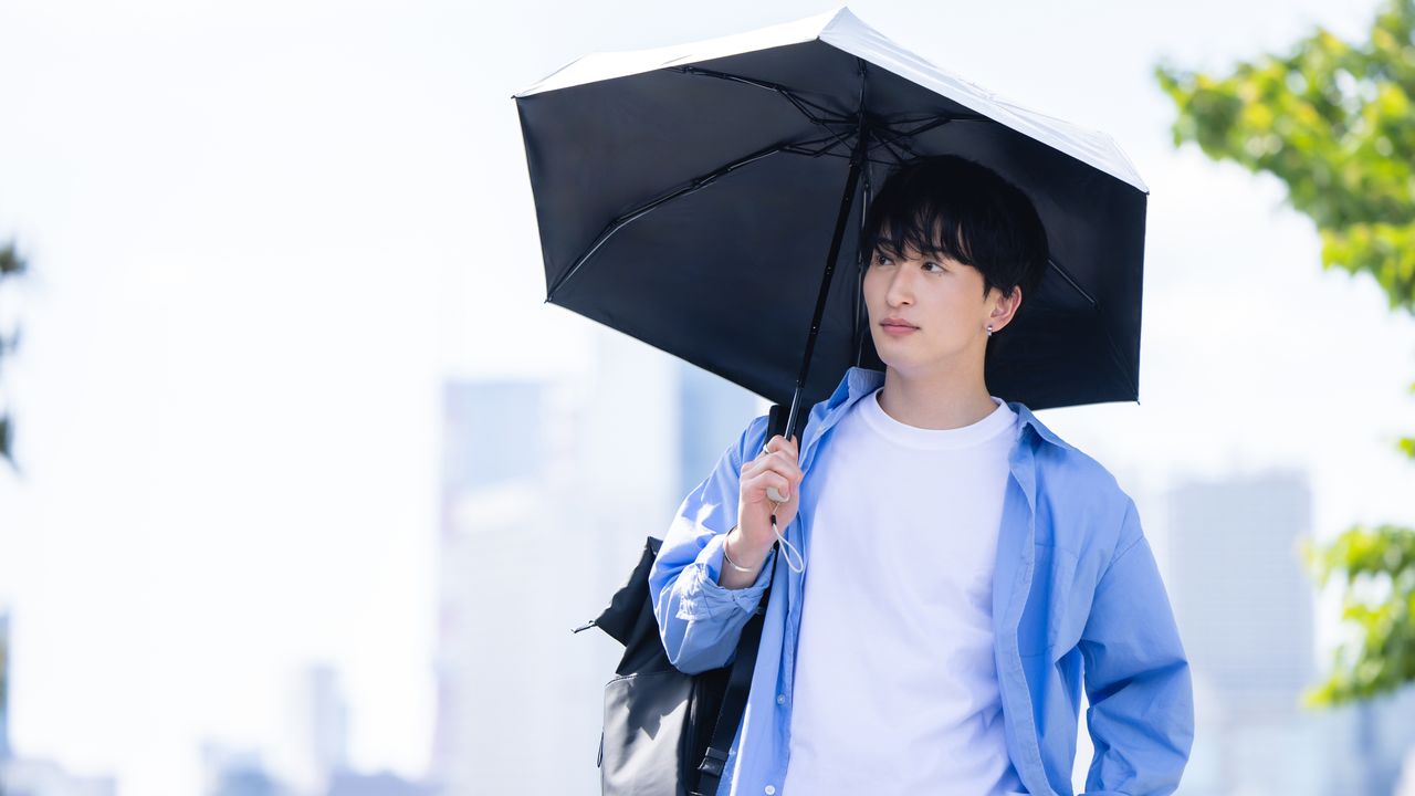男性 日傘