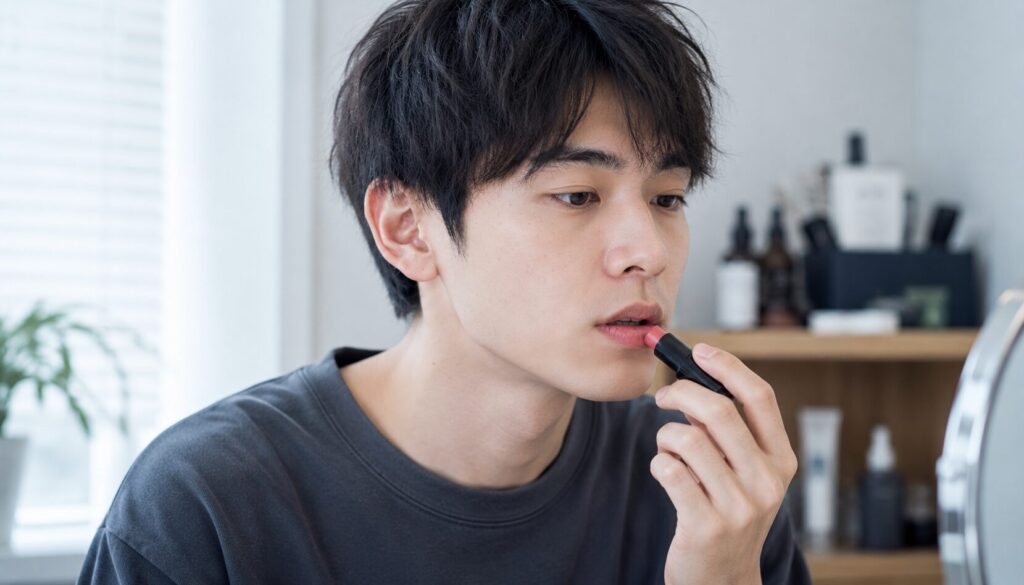 色付きリップ