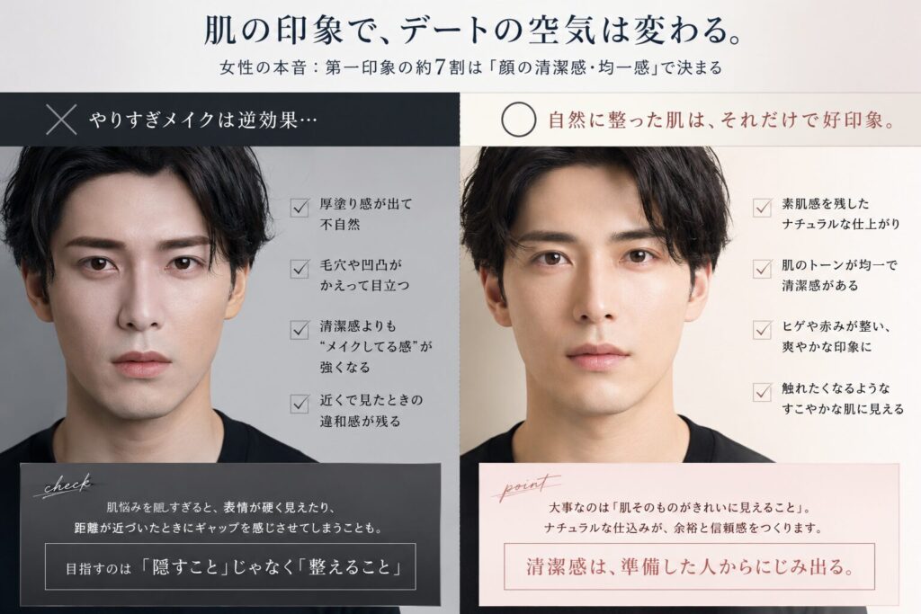 肌|第一印象の70%は顔の“均一感”
