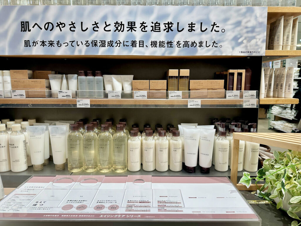 スキンケア 無印