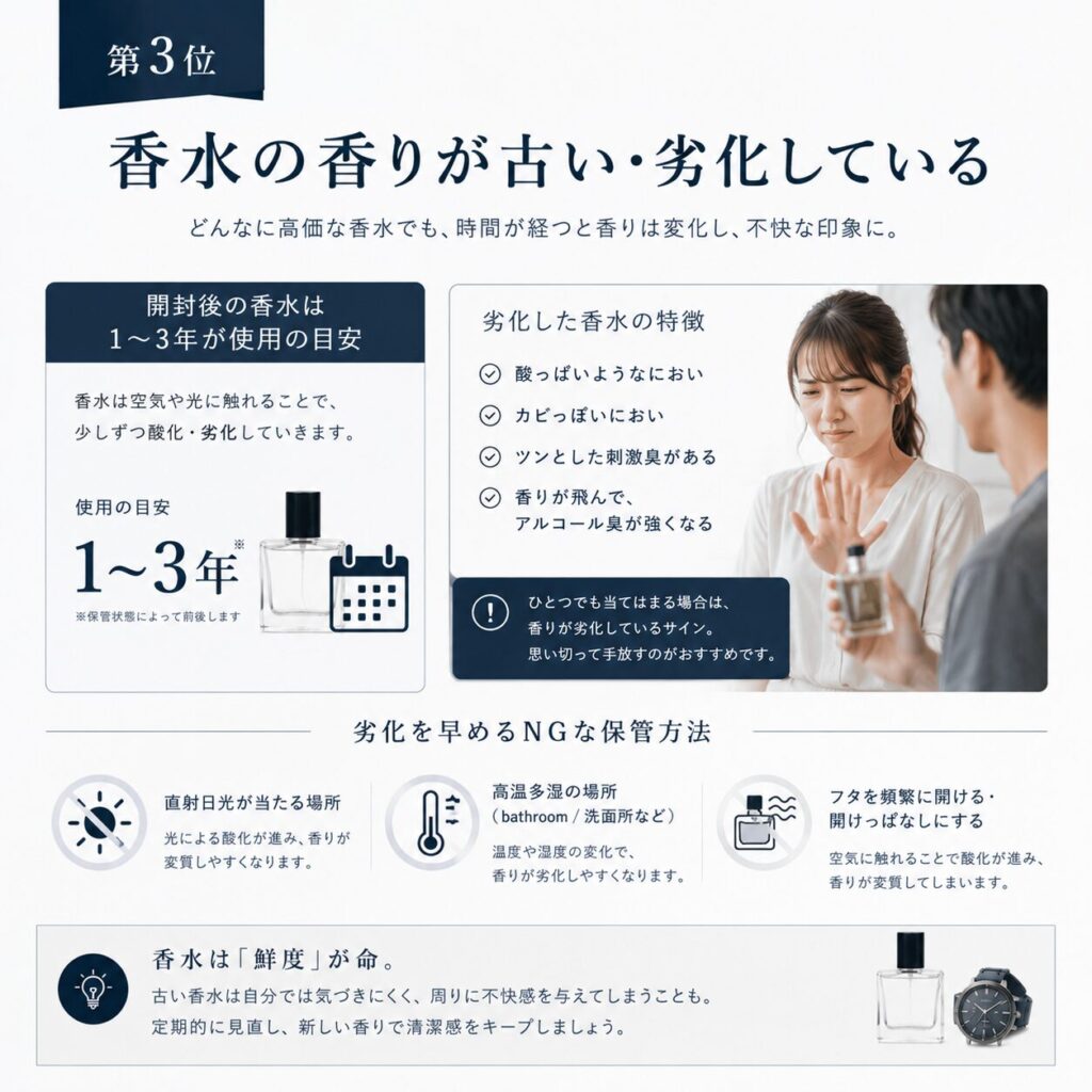 香水の劣化
