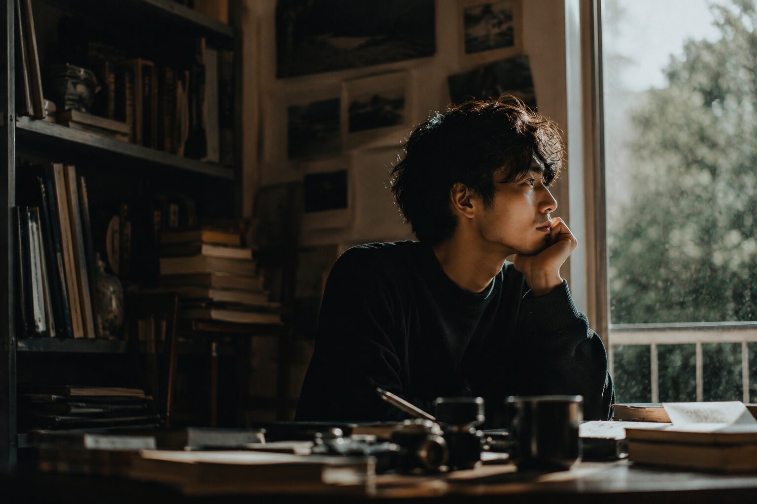 自分の世界感を持つ男