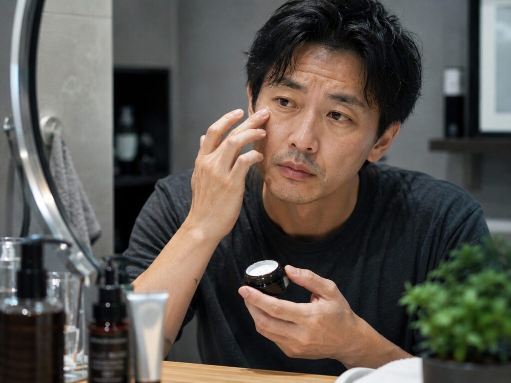 目元は顔の中で最も早く老化