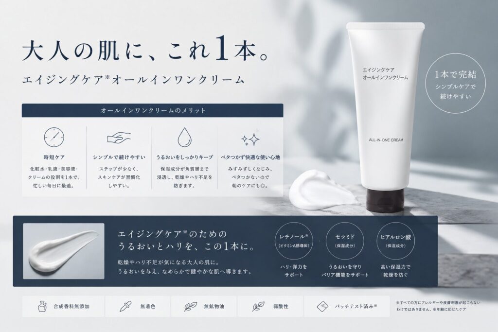 オールインワンクリーム無印良品
