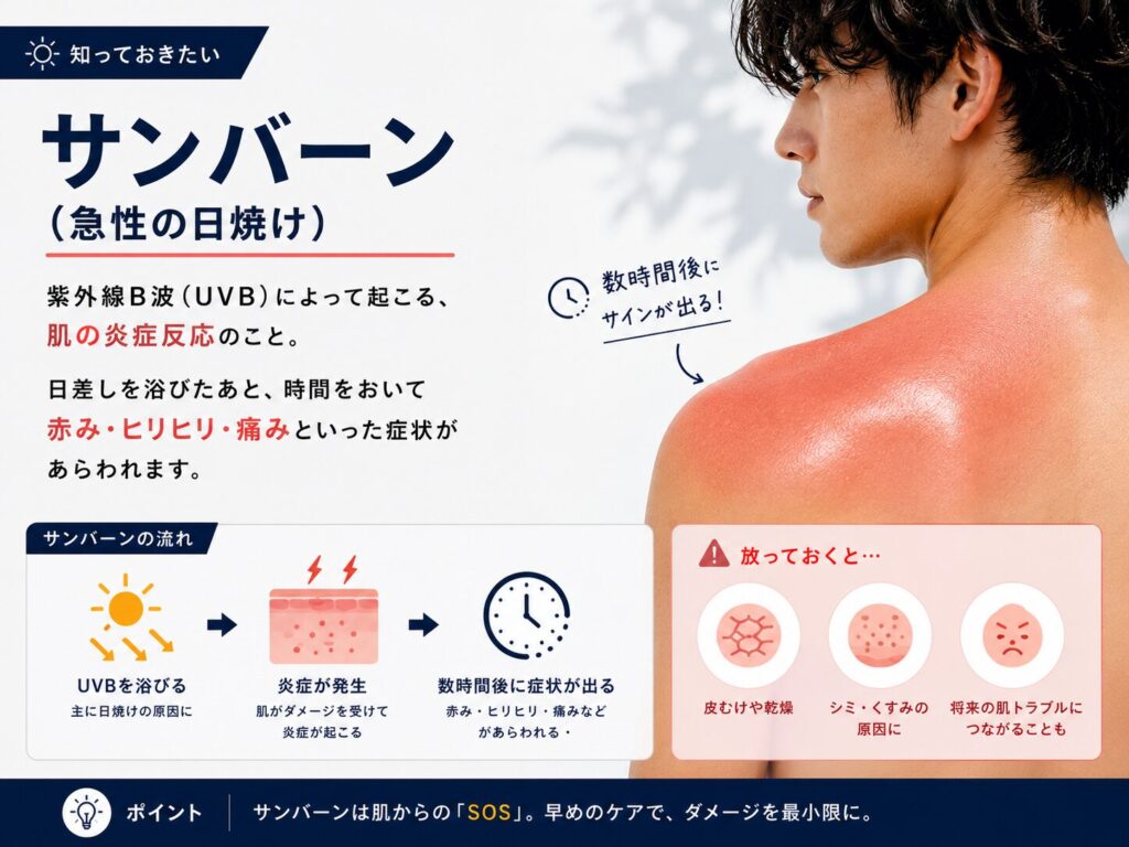 サンバーンの特徴