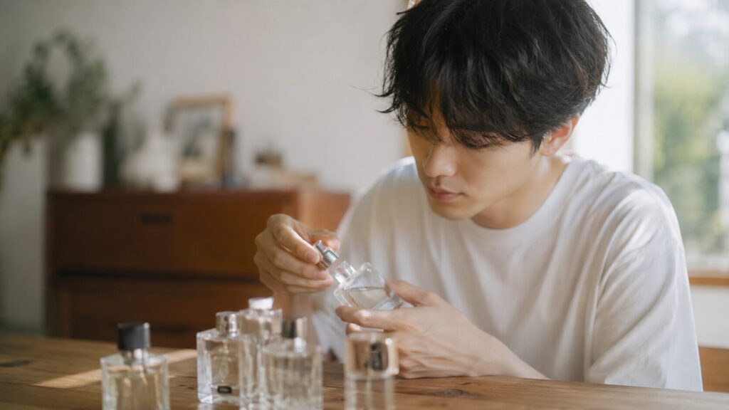 道具を使った上級テクニック 香水 重ねづけ