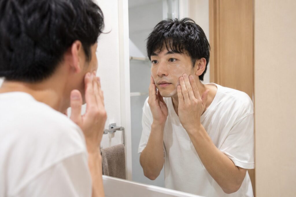 運動後のスキンケア