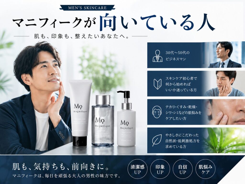 マニフィークが向いている