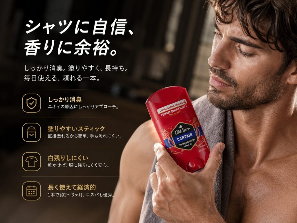 固形スティック(フレグランスバー)|赤