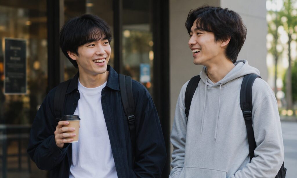 友人といるときと全然違う自分がいる