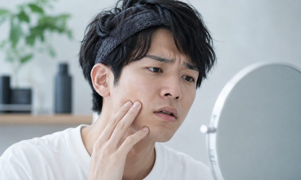 洗顔後のつっぱり