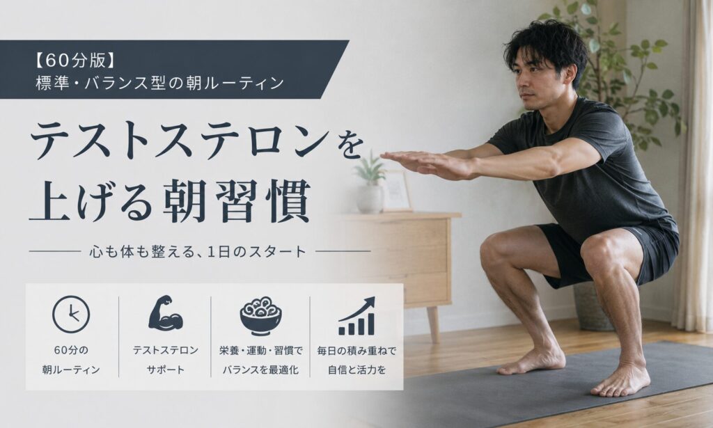 【60分版】標準・バランス型の朝ルーティン