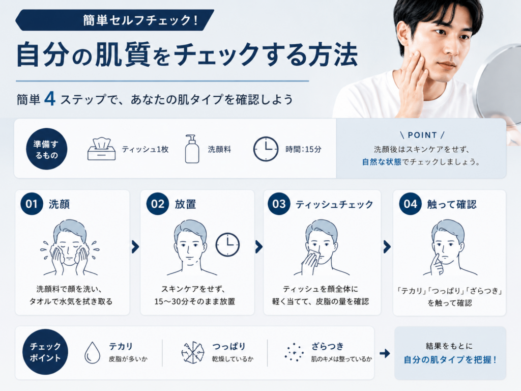 肌質診断の方法