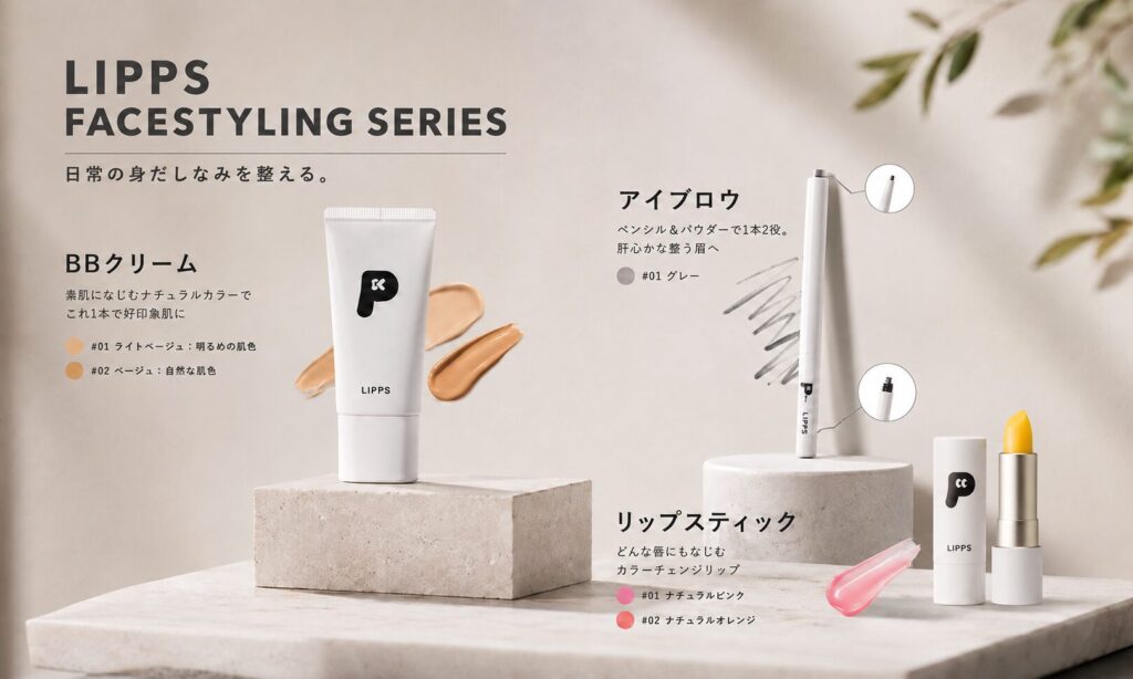 メンズメイク初心者が最初に揃えるべき3点 lLIPPS