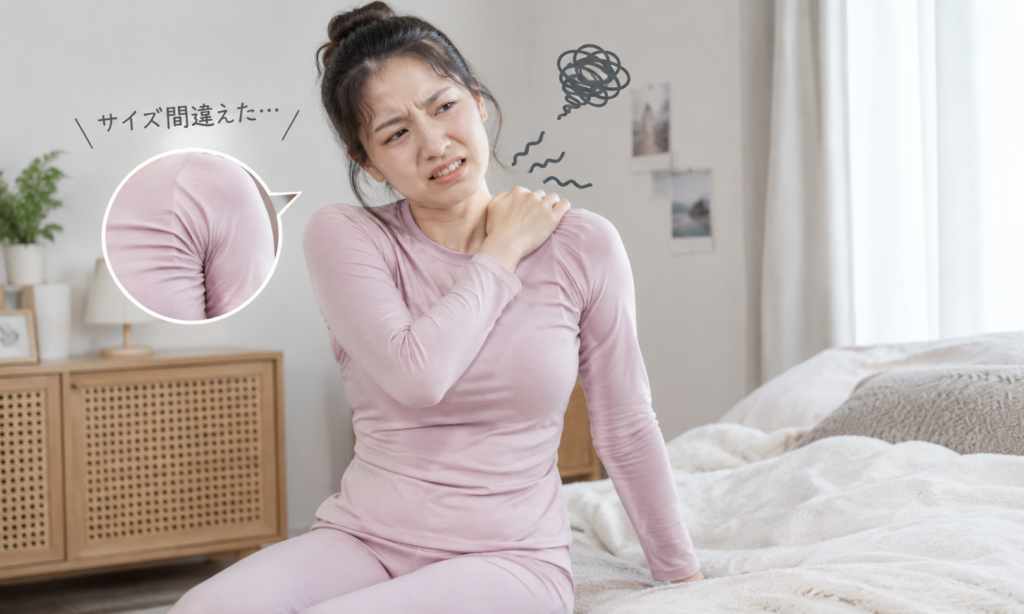 後悔パターン サイズ間違い